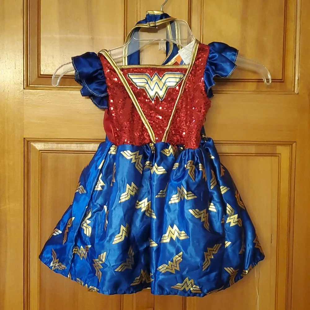 Rubies Toddler Wonder Woman Dress Up Costume with Cape Size‎ XS